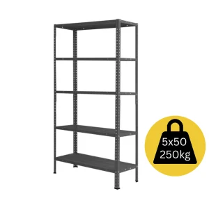 МЕТАЛЕН РАФТ MAX BG3511402 170Х75Х30 5X50KG МЕТАЛ/МЕТАЛ